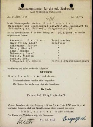 Schlachter, Artur