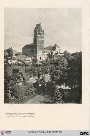 Hessische Landes-Ausstellung für freie und angewandte Kunst, Darmstadt 1908