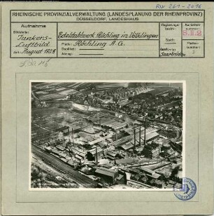 Völklingen, Edelstahlwerk Röchling