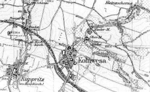 Hochkirch-Kohlwesa. Meßtischblatt, Sekt. Hochkirch, Nr. 4853