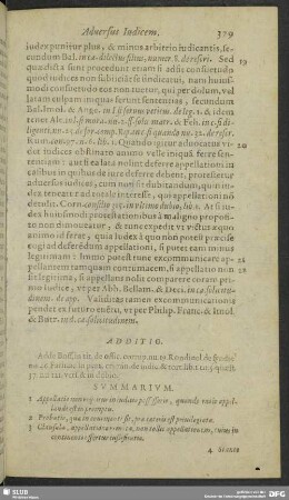 Limitatio XII. Propter rationem appellandi in promtu