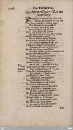 Das Vierde Capitel/Von dem Turbit Veneris.