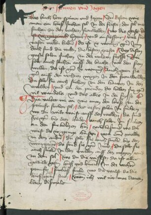Lehre von den Zeichen des Hirsches