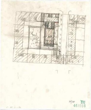 Fischer, Theodor; München, Alte Heide; Wohnanlage "Alte Heide" - Lageplan