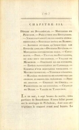 Chapitre III. Départ de Buxadéouar