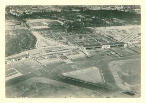 Flughafen Tempelhof, Luftaufnahme
