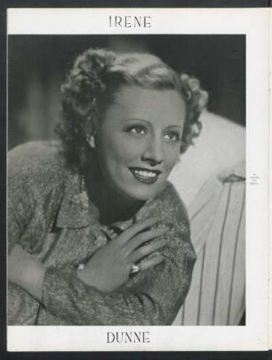 Irene Dunne - su retrato, por Richee