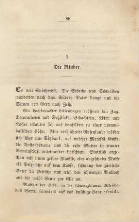 5. Die Räuber