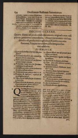 Decisio CCXXXII.