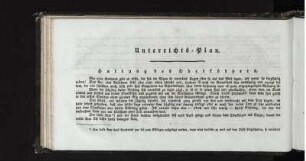 Unterrichts-Plan