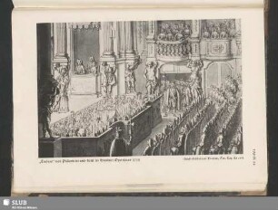 „Teofane“ von Pallavicini und Lotti im Dresdner Opernhaus 1719