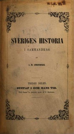 Sveriges historia i sammandrag. 3