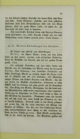 Weitere Entdeckungen der Spanier