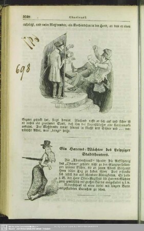 Ein Harems-Wächter des Leipziger Stadttheaters