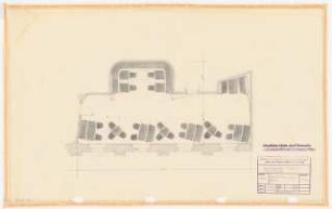 Schauspielhaus, Bochum: Gaststätte: Sitzplan Weinstube 1:50