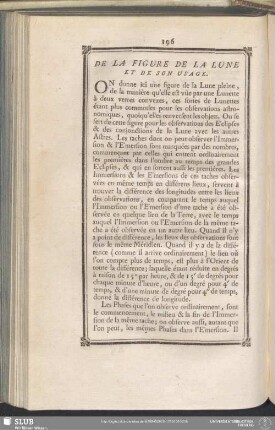 De La Figure De La Lune Et De Son Usage