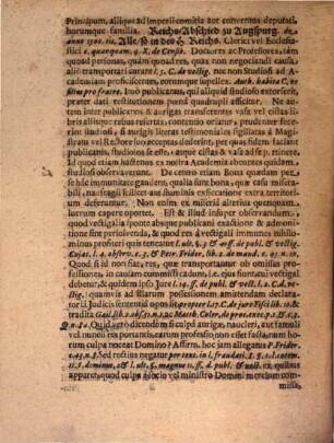 Disputatio iuridica Tit. LVI. lib. II. feud. quae sint regalia explicans