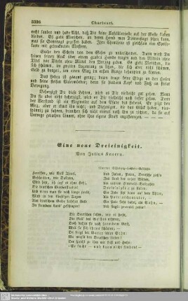 Eine neue Dreieinigkeit