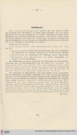 Schlußwort