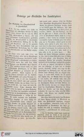 Beiträge zur Geschichte der Kunsttöpferei, [3]: Zur Geschichte der Porzellanfabrik in Frankenthal