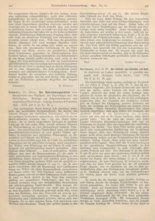 548-549 [Rezension] Herrmann, Wilhelm, Der Verkehr der Christen mit Gott, im Anschluß an Luther dargestellt. 2., gänzlich umgearb. Aufl