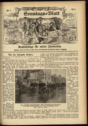 Ausgabe vom Sonntag, den 06. Februar 1916.