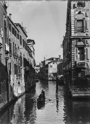Venedig, Blick in einen Kanal