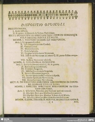 Dispositio Opusculi