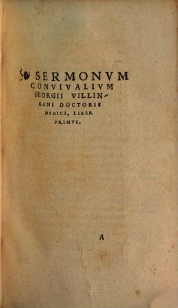 Sermonum convivalium libri decem deque ebrietate lusus quidam