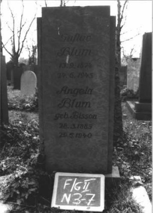 Grabstein F-G II N/3/7