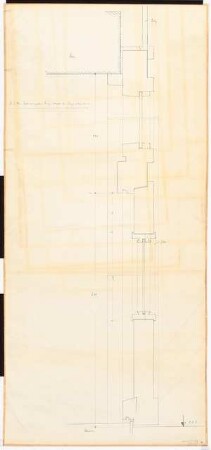 Reichsluftfahrtministerium, Berlin: Verbindungsbau: Eingangstür Details 1:1