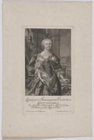 Bildnis Luise Adelgunde Victoria Gottsched