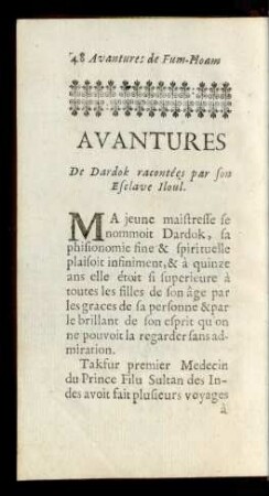 Avantures De Darok racontées par son Esclave Iloul.