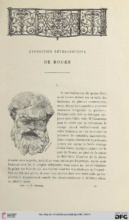 2. Pér. 30.1884: Exposition rétrospective de Rouen