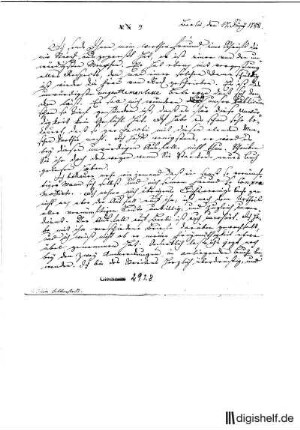 9: Brief von Friedrich Nicolai an Johann Wilhelm Ludwig Gleim
