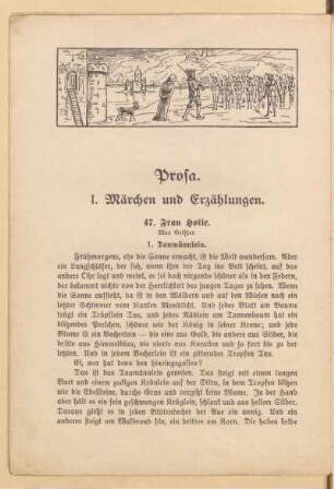 I. Märchen und Erzählungen