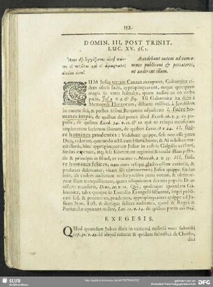 Domin. III. Post Trinit. Luc. XV. vs. 1.