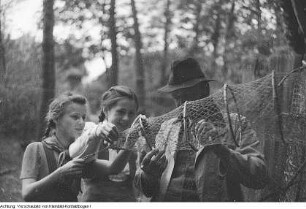 Spreewald, Kulturgruppe Lübben, Lübbenau-Lehde, April 1952