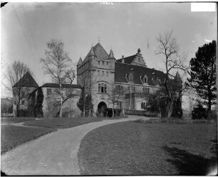 Jagsthausen Schloss Götzenburg Gesamtansicht