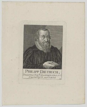 Bildnis des Philipp Dietrich