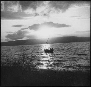See v. Tiberias abends, v. Osten [See Genezareth]