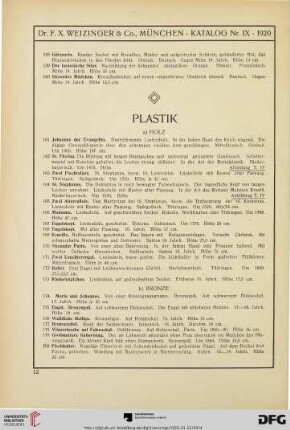 Plastik (Nr. 161-194)
