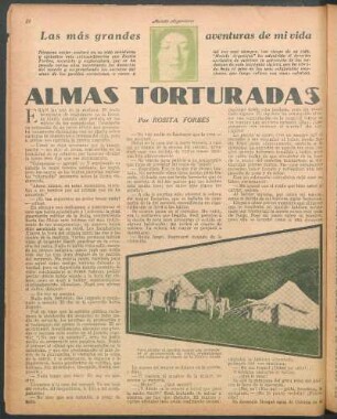 Almas torturadas : Las más grandes aventuras de mi vida