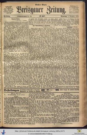 03.11.1895 (Erstes Blatt)