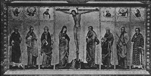 Darmstadt, Friedberger Altar, Kreuzigung Christi, Museumsbestand, heutiger Standort/Zuschreibung unklar