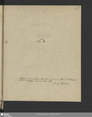 Nr. 8. Catalog der Jakobikirchen-Bibliothek [Freiberg]