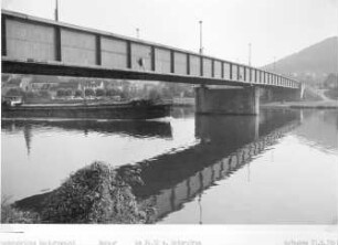 Friedensbrücke Neckargemünd Unterwasser