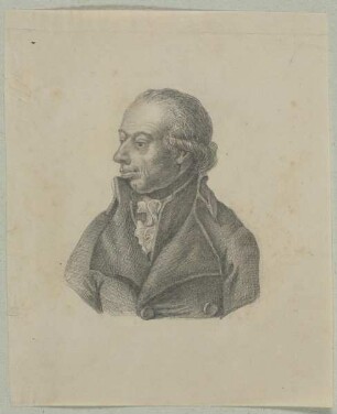 Bildnis des Gottlob Nathanael Fischer