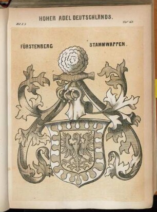 Taf. 62. Fürstenberg Stammwappen.