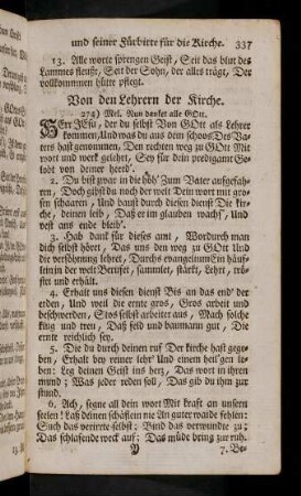 337-341, Von den Lehrern der Kirche (274-277)